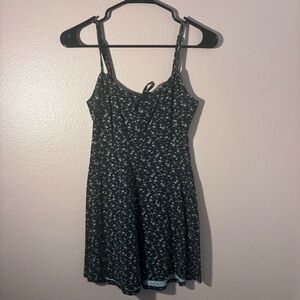 sky and sparrow floral mini dress